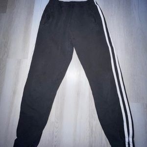 brandy melville striped rosa sweatpants